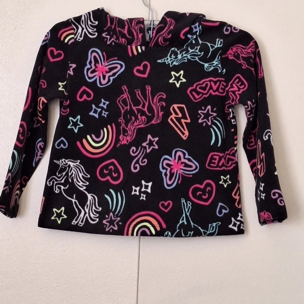GIRLS Print Glacier Fleece Hoodie